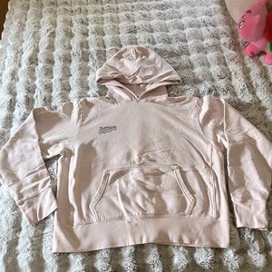 TALENTLESS, worn once, it’s a light pink color and a bit of a cropped fit